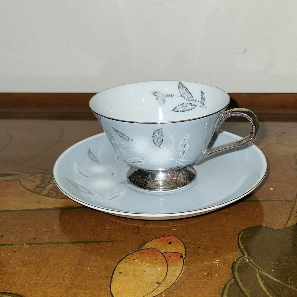 Sapphire by Deville Footed Cup and Saucer